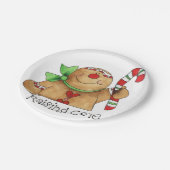 Bord voor "Raising Cane Gingerbrood Man Paper" (Gekanteld)