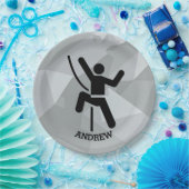 Bord voor rotsclimberontwerp (Feest)