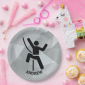 Bord voor rotsclimberontwerp (Feest)