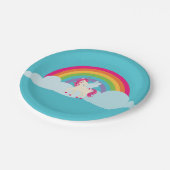 Bord voor roze inktvormig regenboogpapier (Gekanteld)