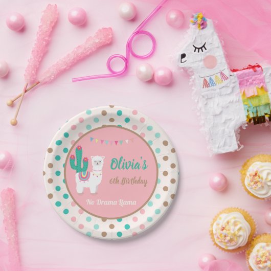 Bord voor roze lam (Feest)