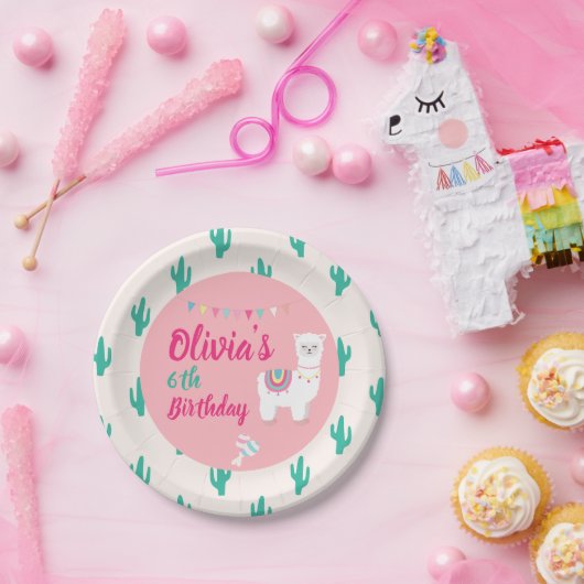 Bord voor roze lam (Feest)