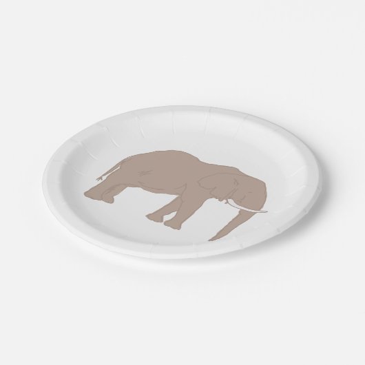 Bord voor selfant schilderen Safari (Gekanteld)