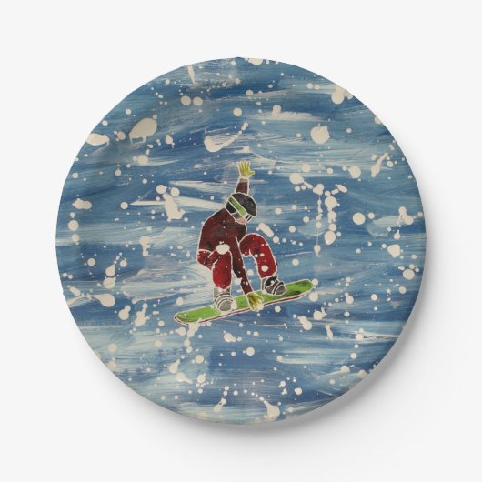 Bord voor snowboardpapier (Voorkant)