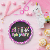 Bord voor spa-papier - Mensen (Feest)