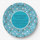 Bord voor speciale evenementen voor golfleden (Voorkant)