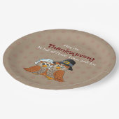 Bord voor Thanksgiving met een paar objecten (Gekanteld)