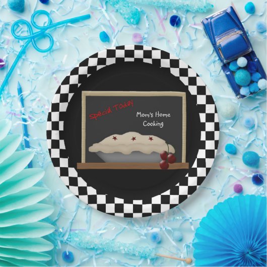 Bord voor thuisbankpapier van mama (Feest)