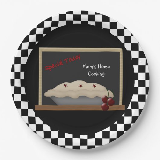 Bord voor thuisbankpapier van mama (Voorkant)