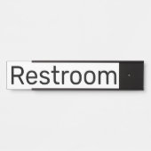 Bord voor toiletdeur naamplaat (Voorkant)