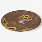 Bord voor trouwe zonnebloemen en taspot (Gekanteld)