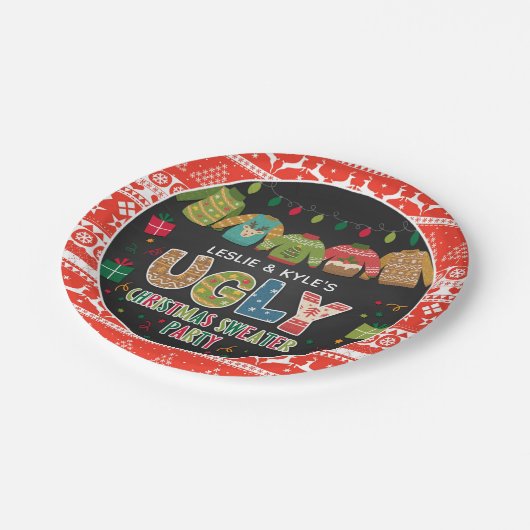 Bord voor Ugandees kerstkeukenpapier (Gekanteld)