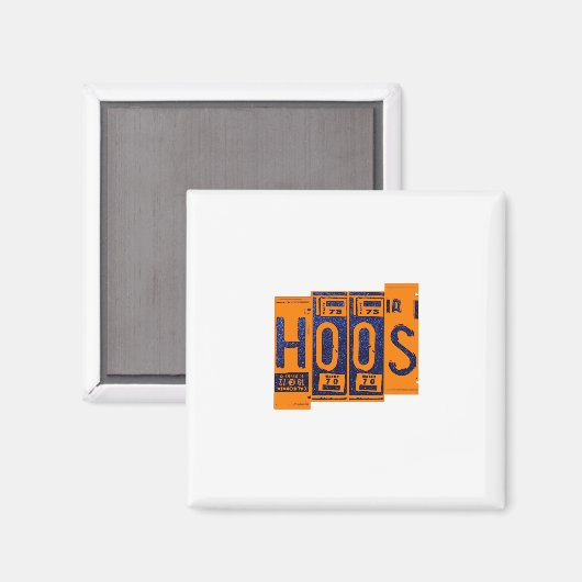 Bord voor UVA-vergunningen Magneet (Voorkant / Achterkant)