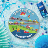 Bord voor verjaardagscadeau van transportvoertuige (Feest)