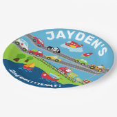 Bord voor verjaardagscadeau van transportvoertuige (Gekanteld)