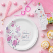 Bord voor verwant bont, bloesems, aangepast papier (Feest)