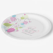 Bord voor verwant bont, bloesems, aangepast papier (Gekanteld)