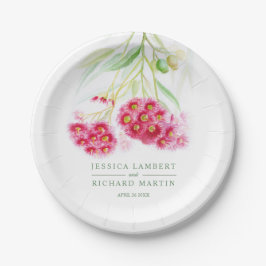 Bord voor weddenschapsroze rode gumnut