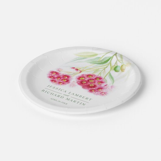 Bord voor weddenschapsroze rode gumnut (Gekanteld)