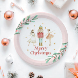 Bord voor winterballetkerstpapier, Nutcracker Wint