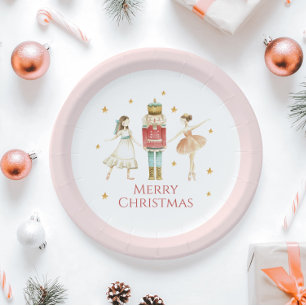 Bord voor winterballetkerstpapier, Nutcracker Wint