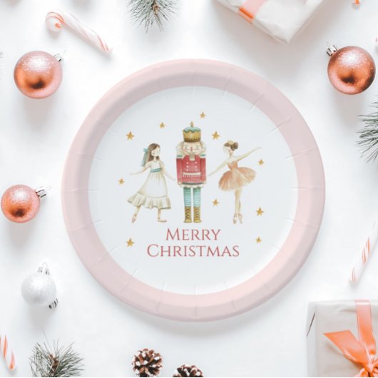 Bord voor winterballetkerstpapier, Nutcracker Wint