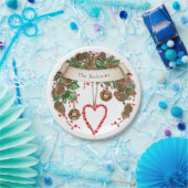 Bord voor winterkerstfeestpapier (Feest)