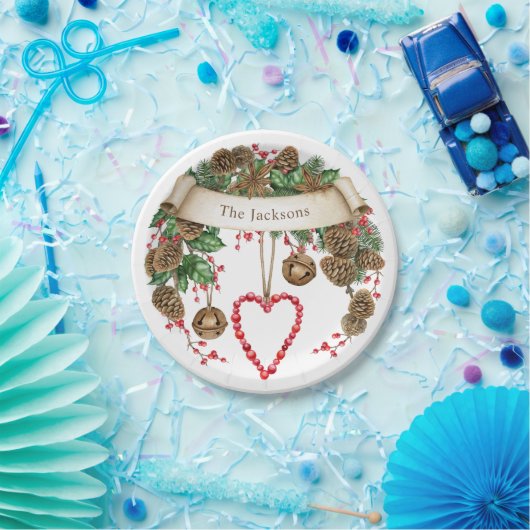 Bord voor winterkerstfeestpapier (Feest)