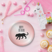 Bord voor zwart Panther Custom Party-papier (Feest)