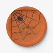 Bord voor zwart spin- en webhalloween papier (Voorkant)