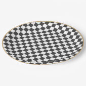 Bord voor zwarte en witte chequker (Gekanteld)