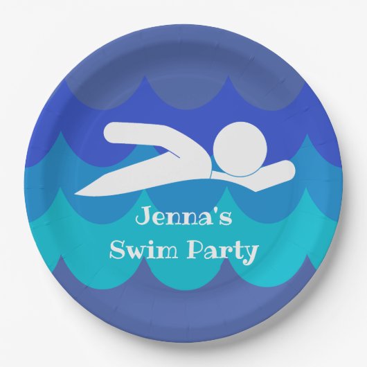 Bord voor Zwempapier (Voorkant)