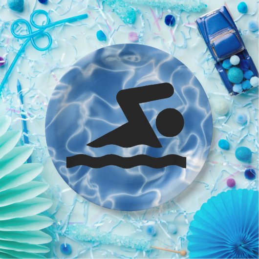 Bord voor Zwempapier (Feest)