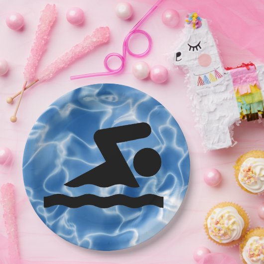 Bord voor Zwempapier (Feest)