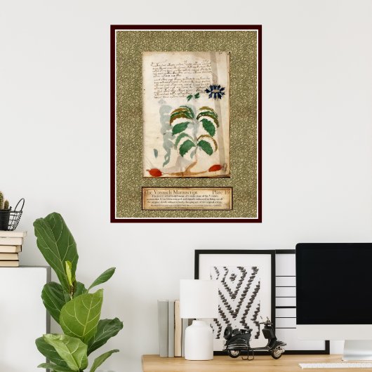 Bord Voynich 19 Poster (Thuiskantoor)