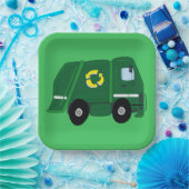 Bord vuilniswagen - Birthday Party Paper (Feest)