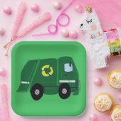 Bord vuilniswagen - Birthday Party Paper (Feest)