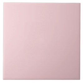 Bord Warme Roze Keramische Tegel. Tegeltje