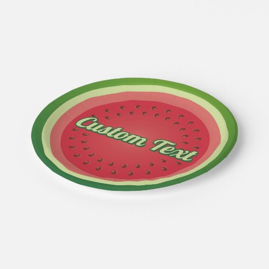 Bord Watermeloen achtergrondpapier (Gekanteld)