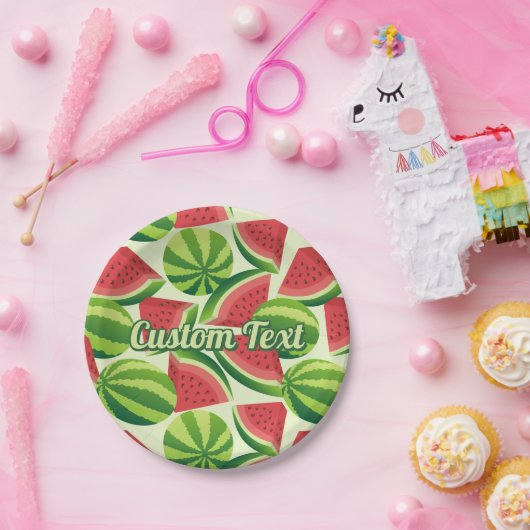 Bord watermeloenpatroon (Feest)