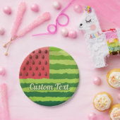 Bord watermeloenvlagpapier (Feest)