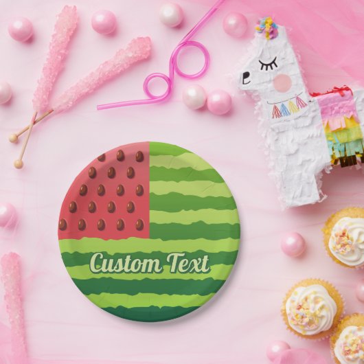 Bord watermeloenvlagpapier (Feest)