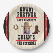 Bord western themapapier (Voorkant)