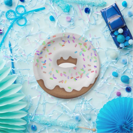 Bord witdonspapier (Feest)