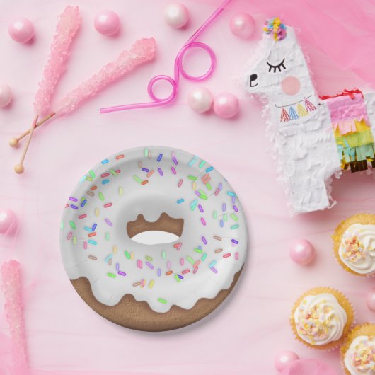 Bord witdonspapier (Feest)