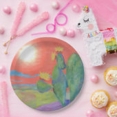 Bord woestijncactus (Feest)