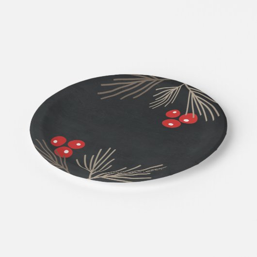 bord "Wonderful Holiday"-papier (Gekanteld)