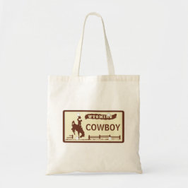 Bord Wyoming-licentie Gepersonaliseerd Tote Bag