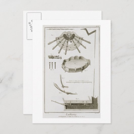 Bord XX: De verspreiding en werking van de pedalen Briefkaart (Voorkant / Achterkant)