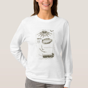 Bord XX: De verspreiding en werking van de pedalen T-shirt